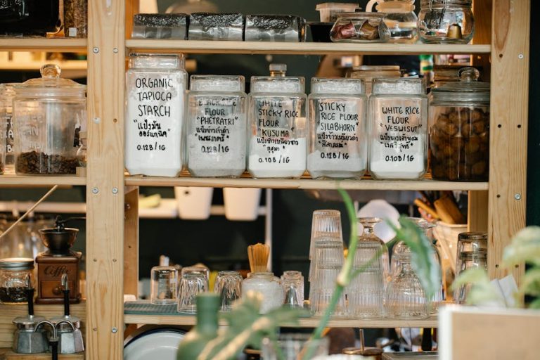 How to organize a small pantry on a budget